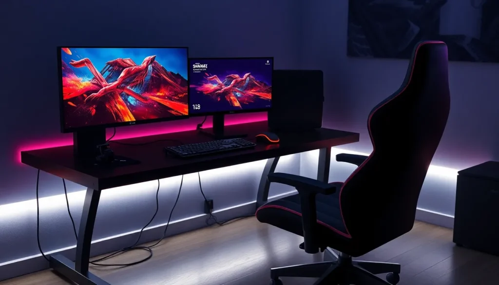 pro gaming setup